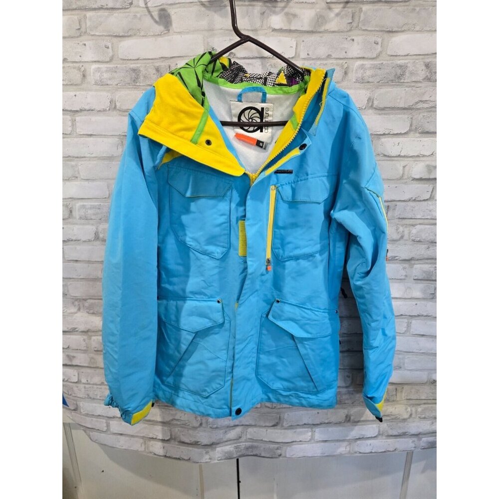 Aperture‎ Jacket Womens Small Ski Snowboard Winter Soft Shell Teal Blue Green